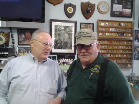 Dave Kugler and Buddha (Steve) Nelms, USS RAY, SSN-653 2014 RayUnion 11/08/2014 - 11/10/2014 Photos