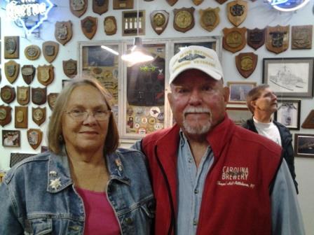 Sylvia and Kenny Hicks, USS RAY, SSN-653 2014 RayUnion 11/08/2014 - 11/10/2014 Photos