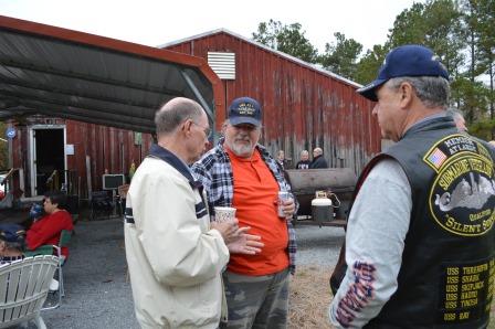 Tom Britton, Chew (Greg) Howson and Doyle Stevenson, USS RAY, SSN-653 2014 RayUnion 11/08/2014 - 11/10/2014 Photos