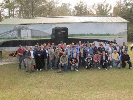 Group picture, USS RAY, SSN-653 2014 RayUnion 11/08/2014 - 11/10/2014 Photos