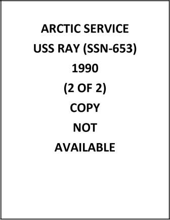 Arctic Service 1990 (2 of 2)