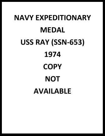 Navy Expeditionary Medal 1974